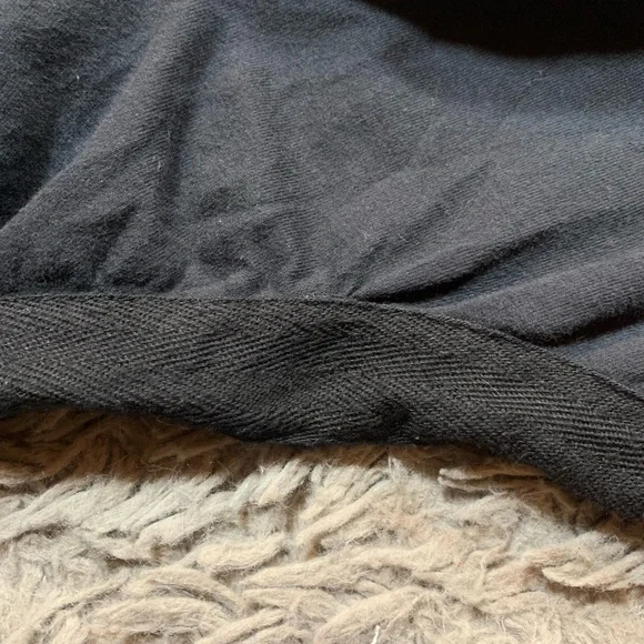 Vintage Y2K Black cropped Nike cropped zip up top sz S - Picture 11 of 14